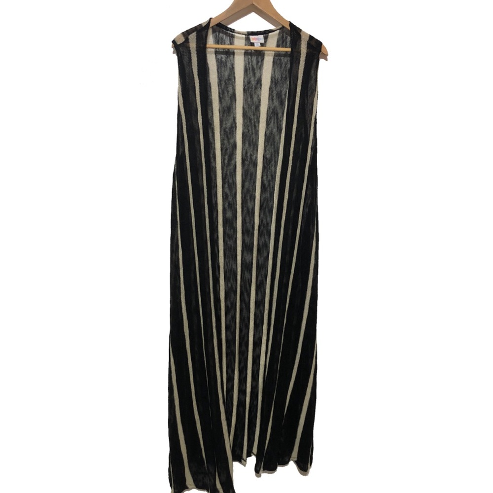LulaRoe XL sleeveless long duster